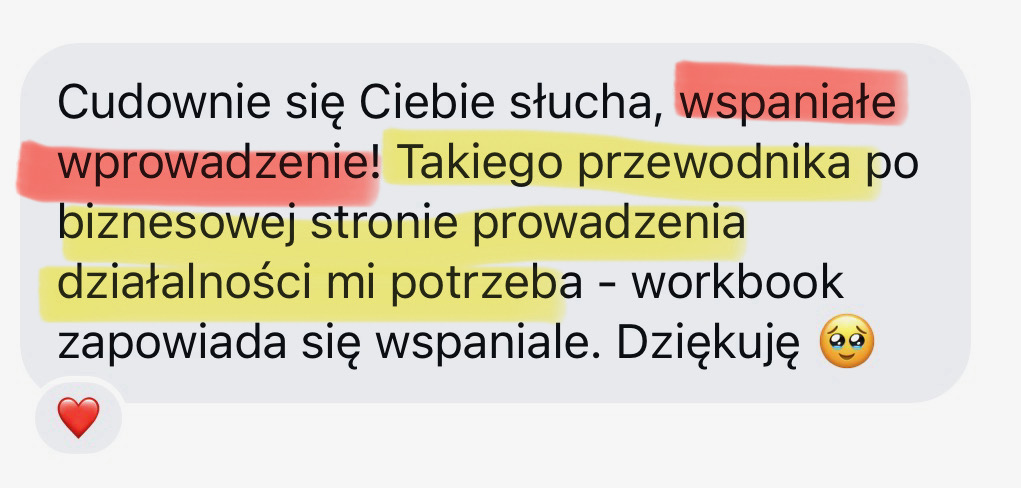 Opinia klientki 4